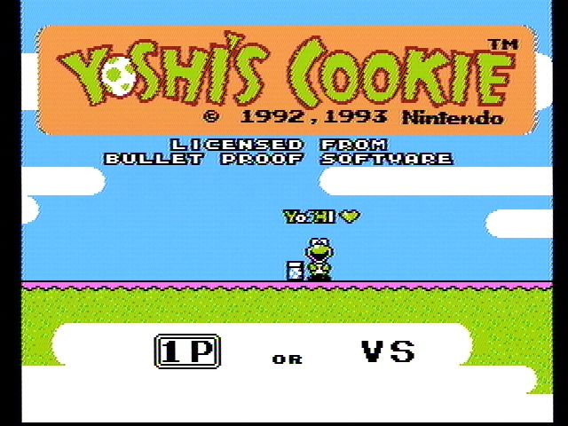 Yoshi's Cookie screenshot 3 for NES